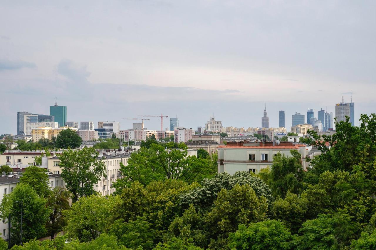 Park Sady Zoliborskie Modern Apartment Warsawa Bagian luar foto